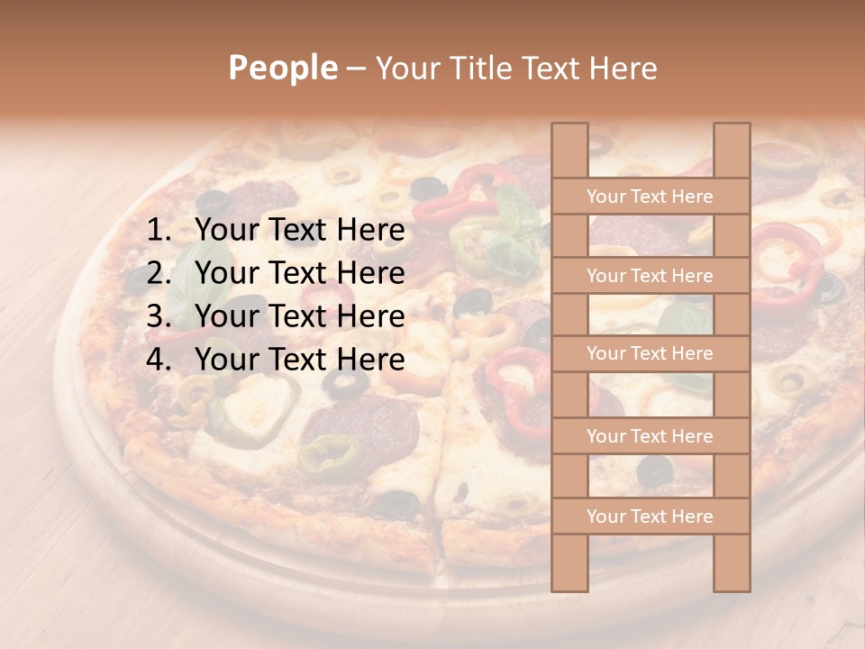 Gluten Free Pizza Dough PowerPoint Template