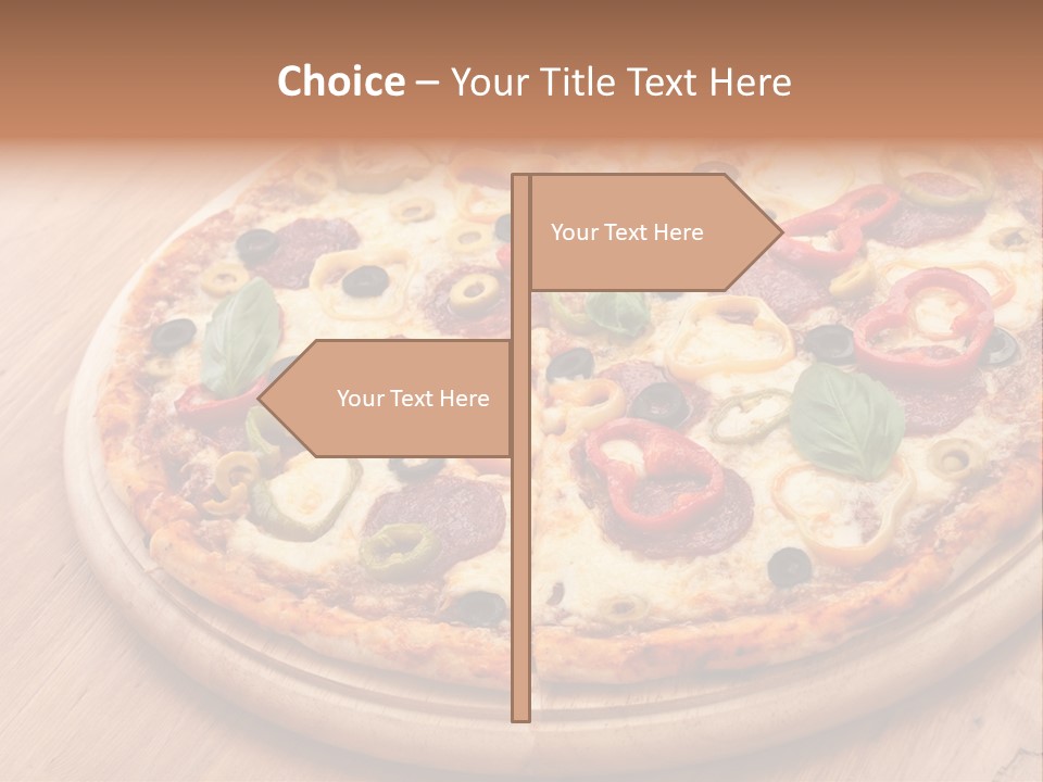 Gluten Free Pizza Dough PowerPoint Template