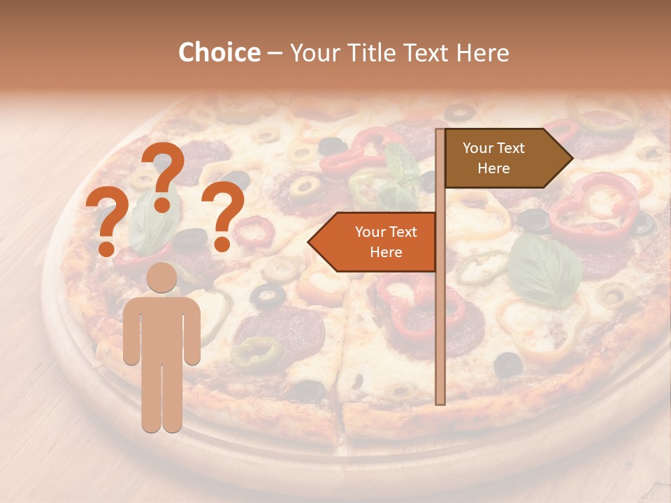 Gluten Free Pizza Dough PowerPoint Template