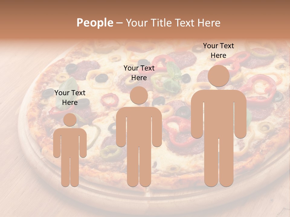 Gluten Free Pizza Dough PowerPoint Template