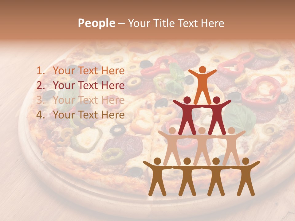 Gluten Free Pizza Dough PowerPoint Template