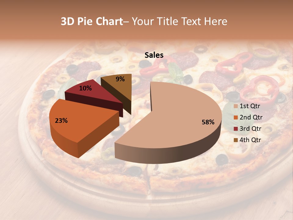 Gluten Free Pizza Dough PowerPoint Template