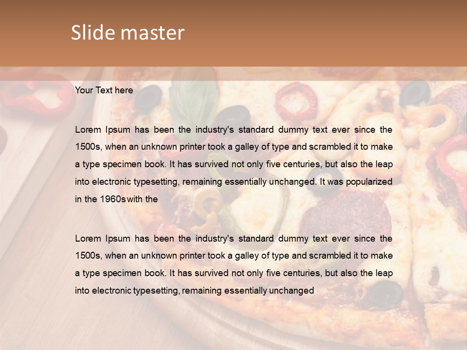 Da Luigi Lübeck PowerPoint Template