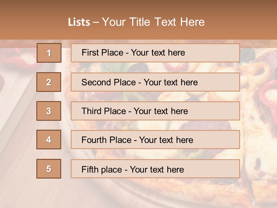 Da Luigi Lübeck PowerPoint Template