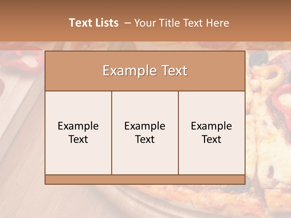 Da Luigi Lübeck PowerPoint Template