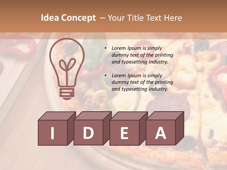 Da Luigi Lübeck PowerPoint Template