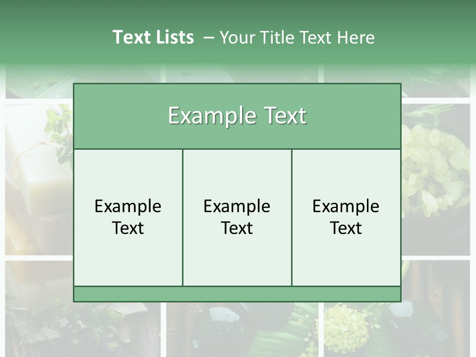 Spa PowerPoint Template