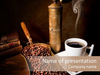 Fresh Coffee PowerPoint Template