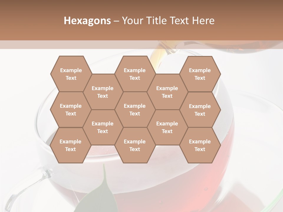 Pouring Tea PowerPoint Template