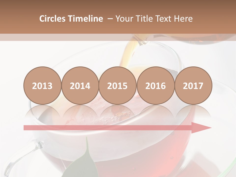 Pouring Tea PowerPoint Template