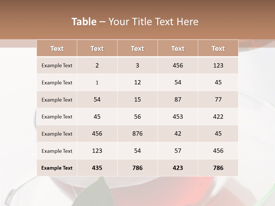 Pouring Tea PowerPoint Template