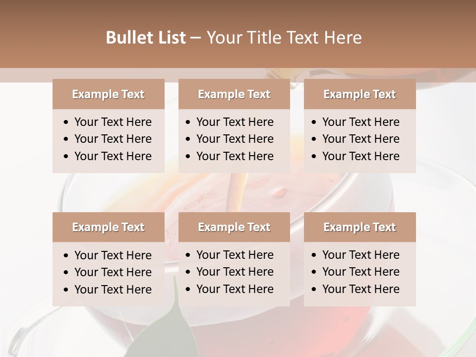 Pouring Tea PowerPoint Template