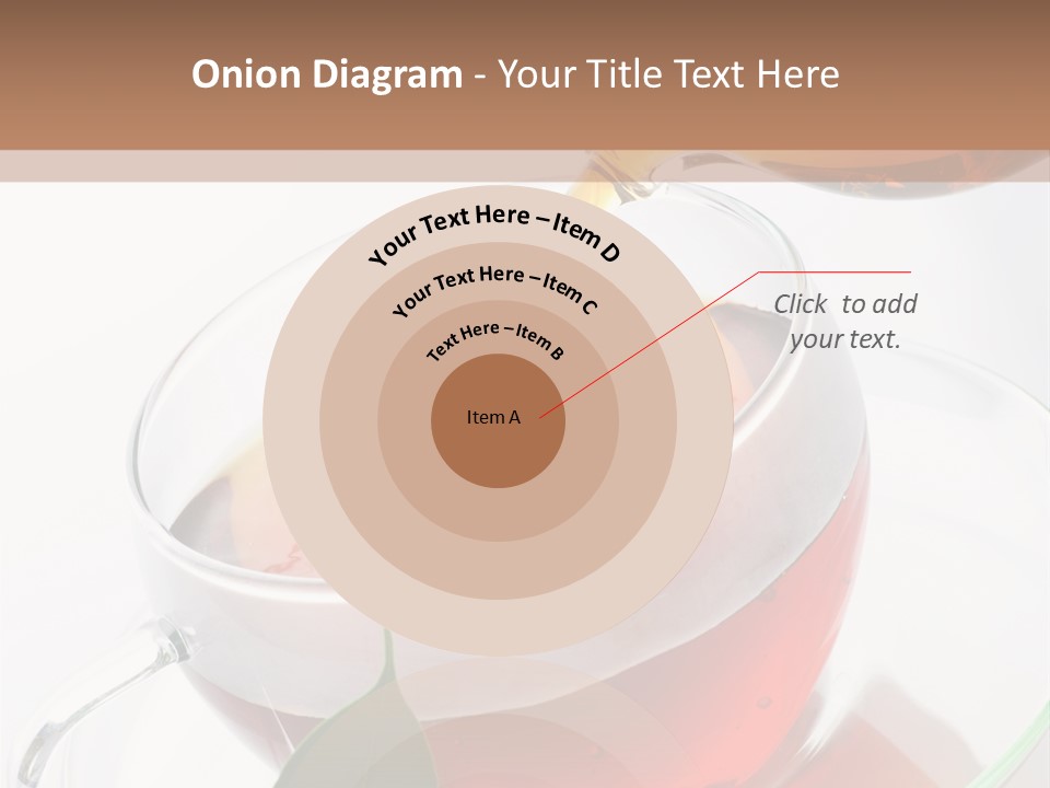 Pouring Tea PowerPoint Template