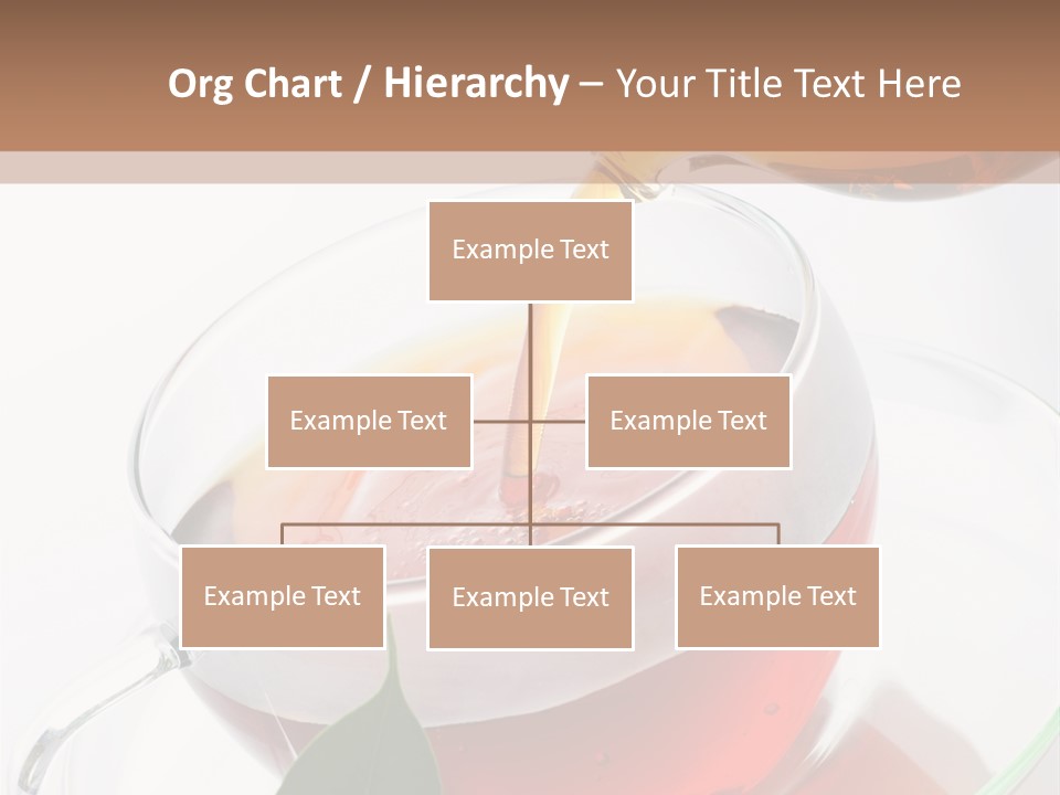 Pouring Tea PowerPoint Template