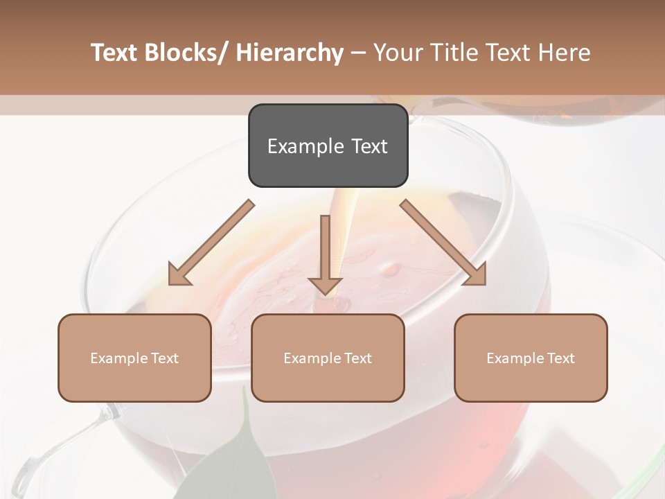 Pouring Tea PowerPoint Template