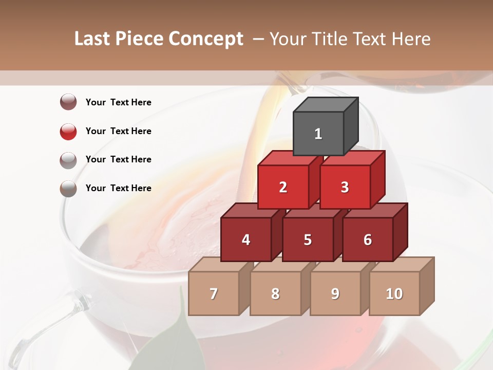 Pouring Tea PowerPoint Template