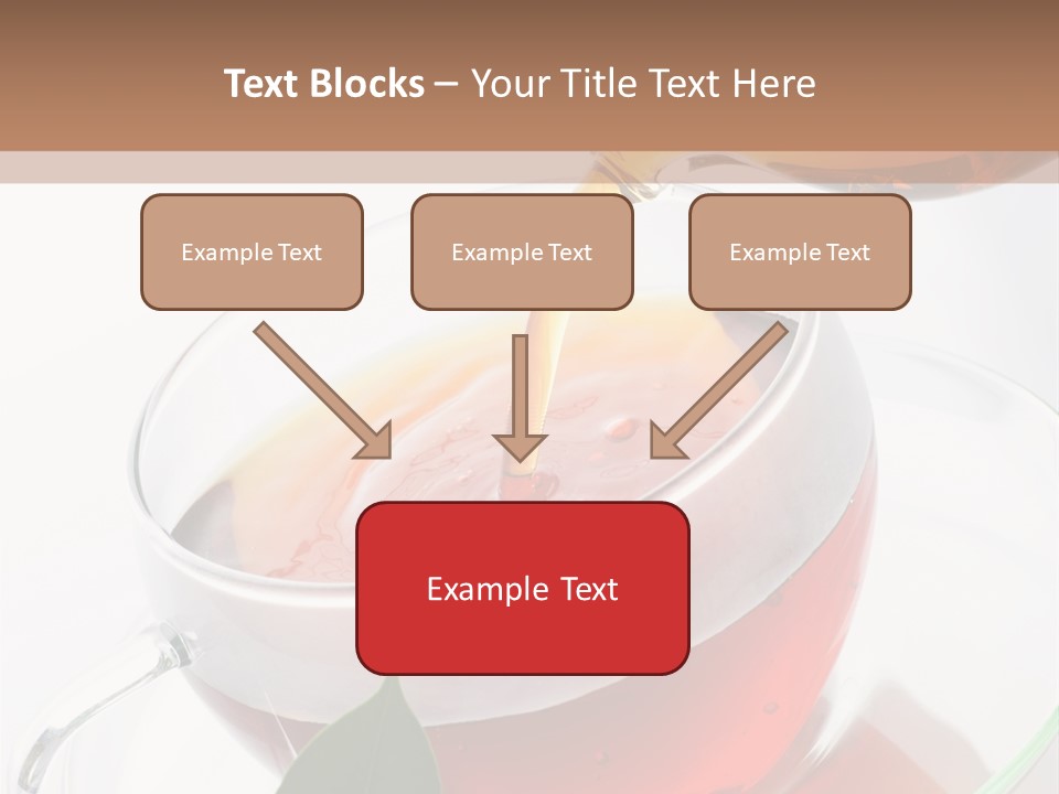 Pouring Tea PowerPoint Template