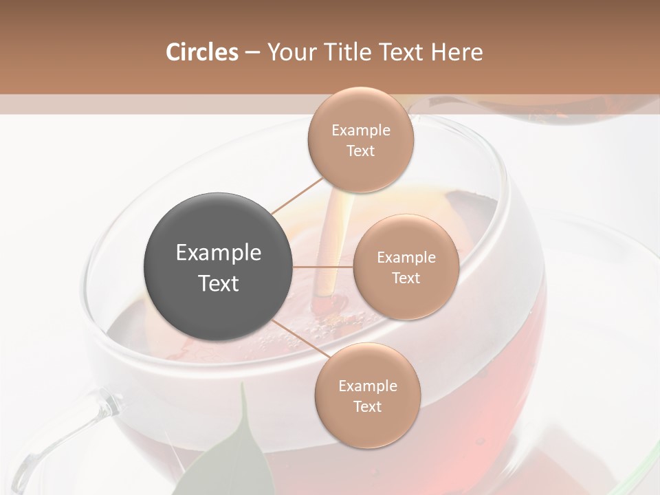 Pouring Tea PowerPoint Template