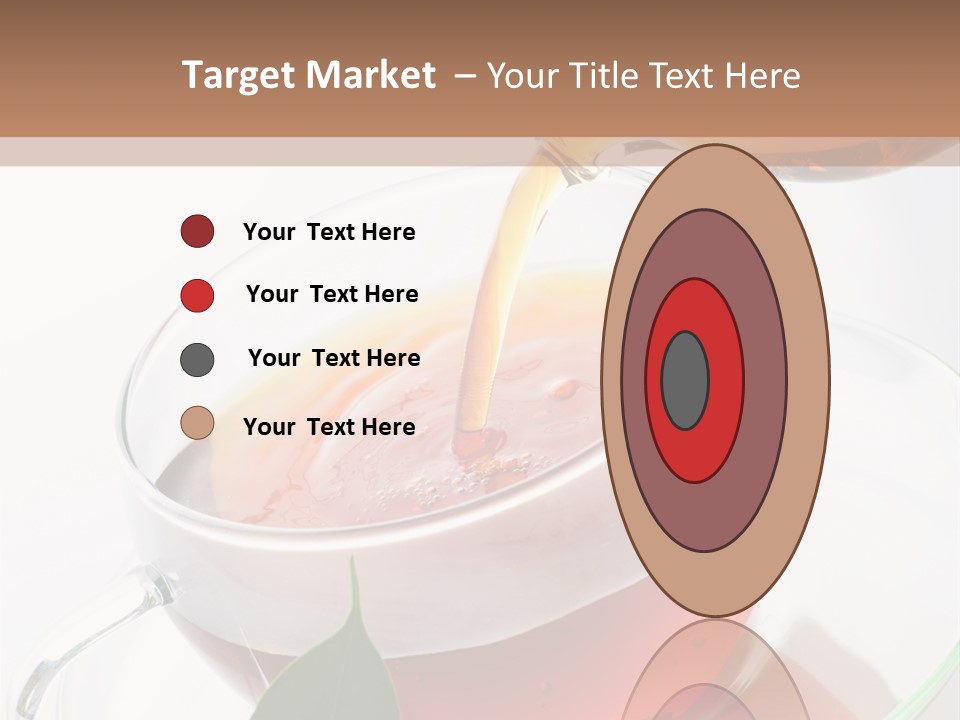 Pouring Tea PowerPoint Template