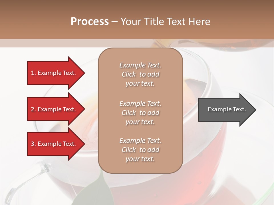 Pouring Tea PowerPoint Template