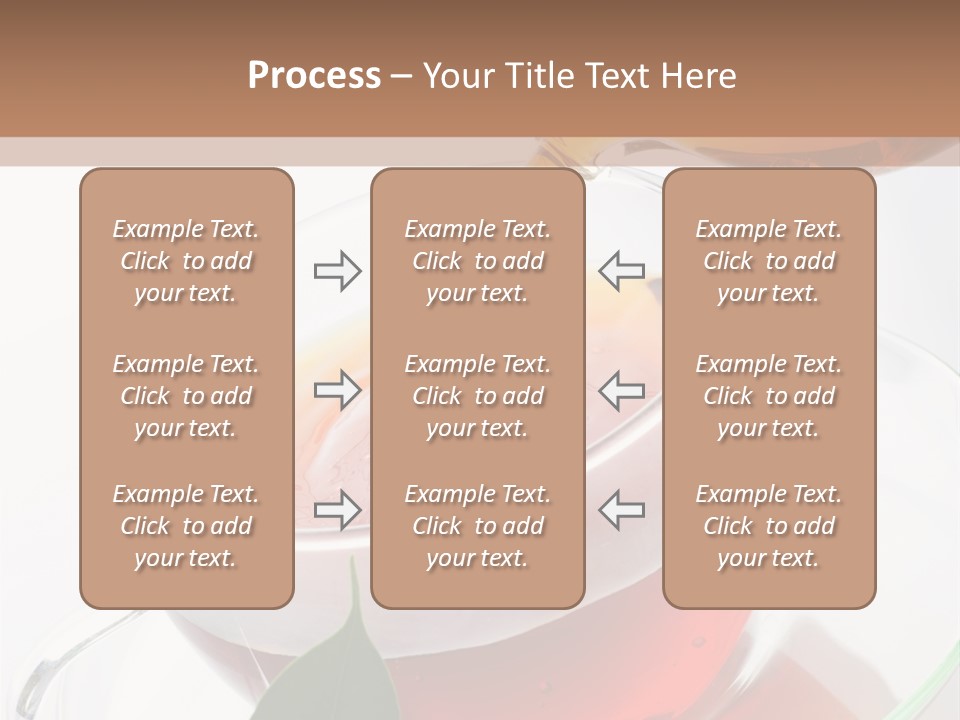 Pouring Tea PowerPoint Template