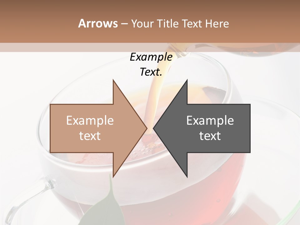 Pouring Tea PowerPoint Template