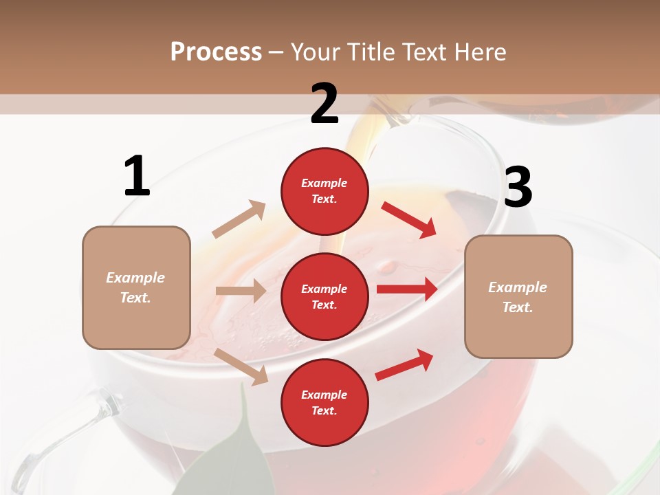 Pouring Tea PowerPoint Template