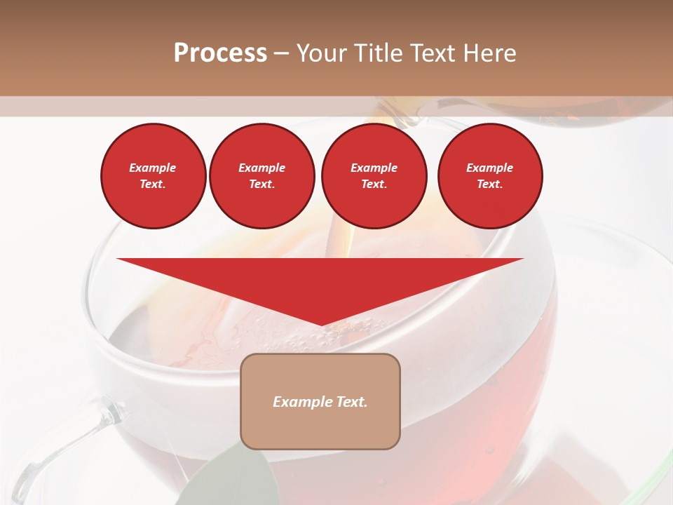 Pouring Tea PowerPoint Template