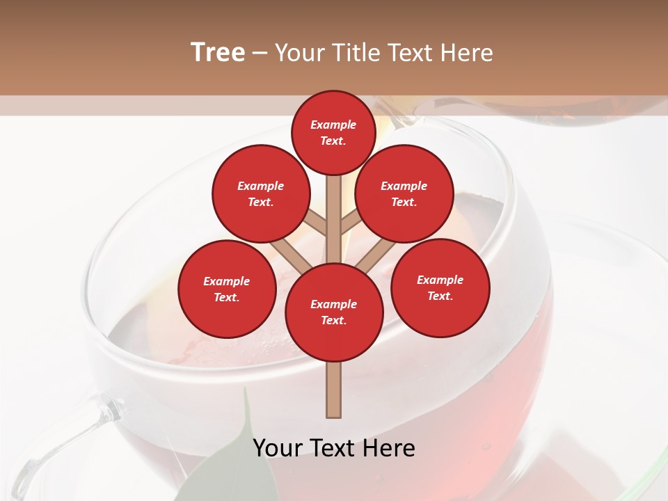 Pouring Tea PowerPoint Template