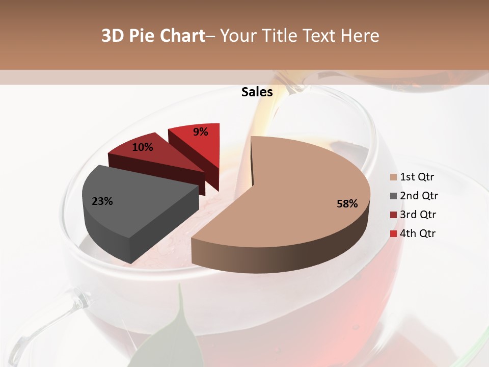 Pouring Tea PowerPoint Template