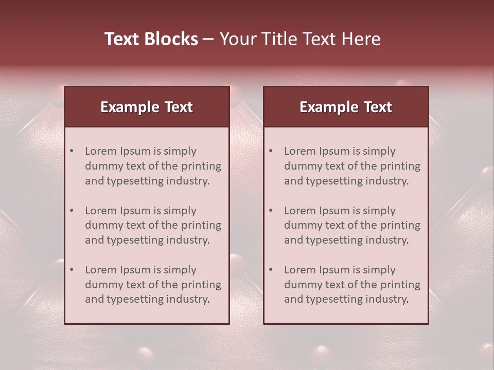 Chillout Lounge PowerPoint Template