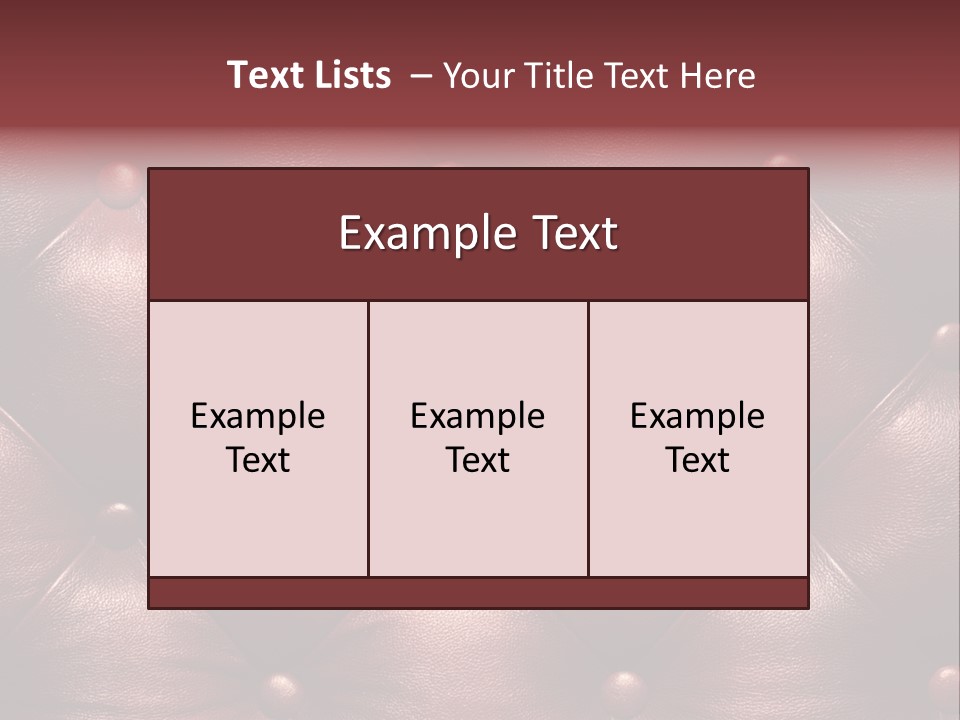 Chillout Lounge PowerPoint Template