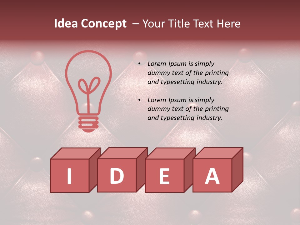 Chillout Lounge PowerPoint Template