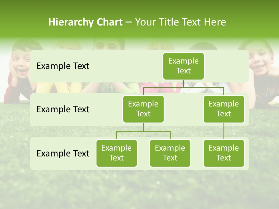 Happy Lying Adolescent PowerPoint Template
