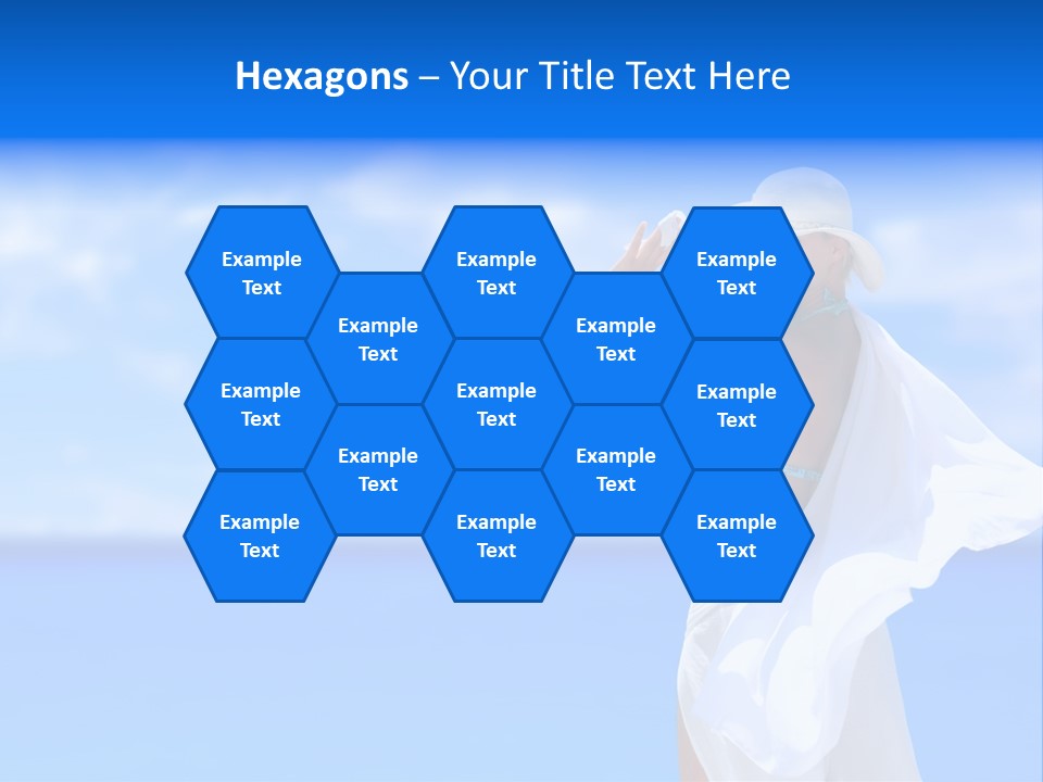 Summer Peaceful Coast PowerPoint Template