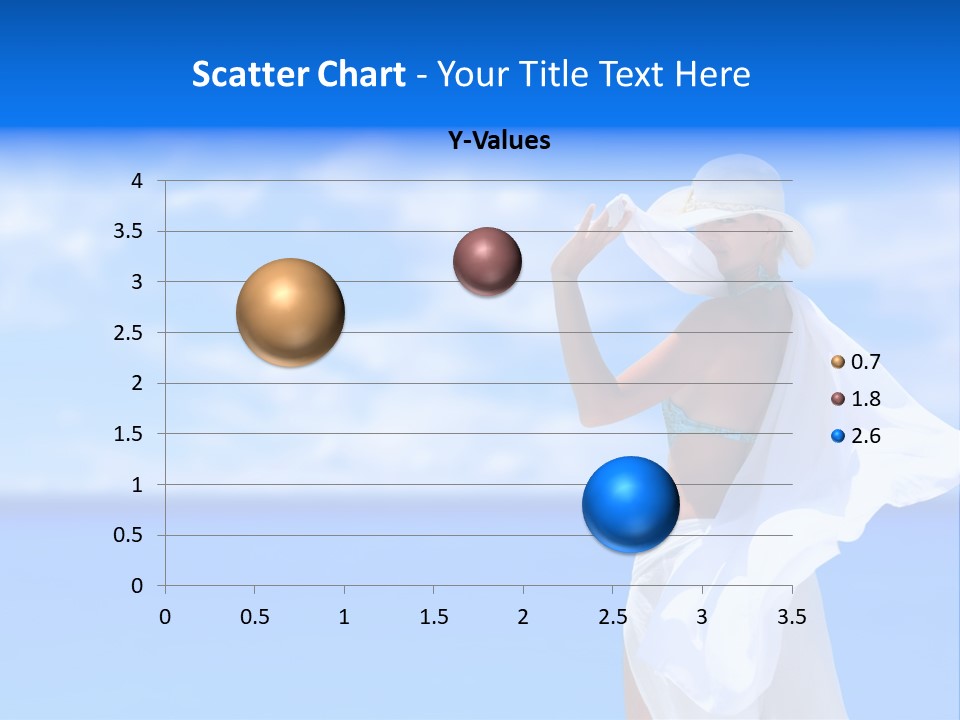 Summer Peaceful Coast PowerPoint Template