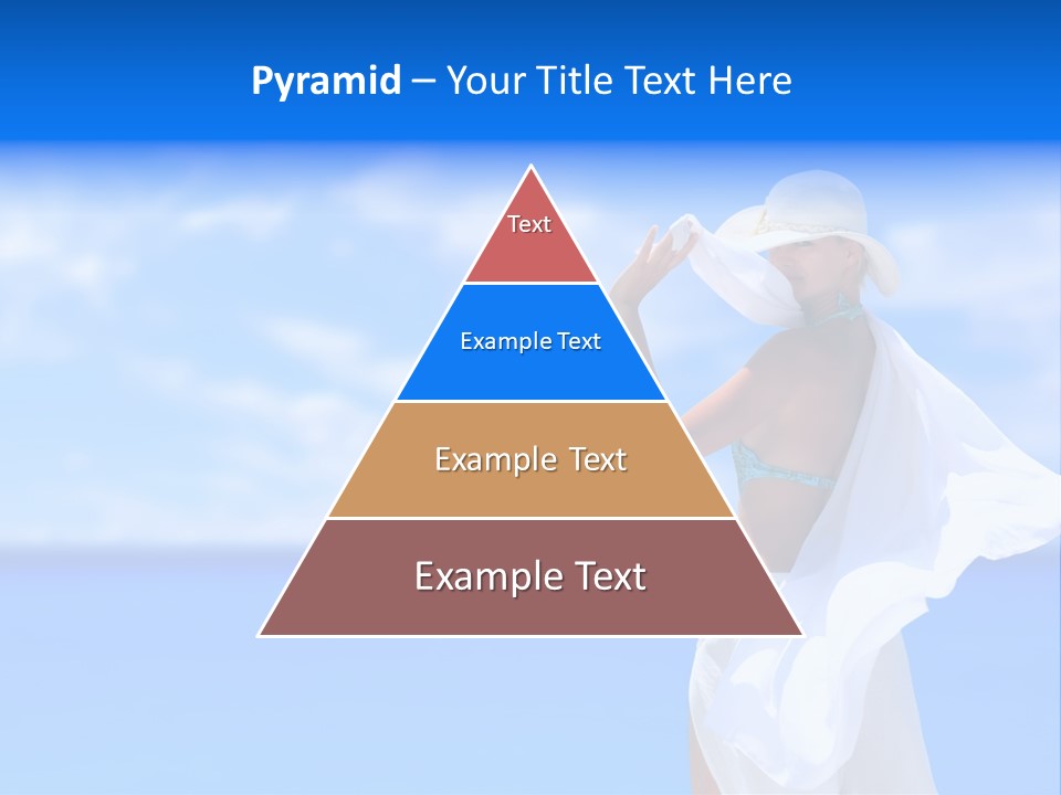 Summer Peaceful Coast PowerPoint Template