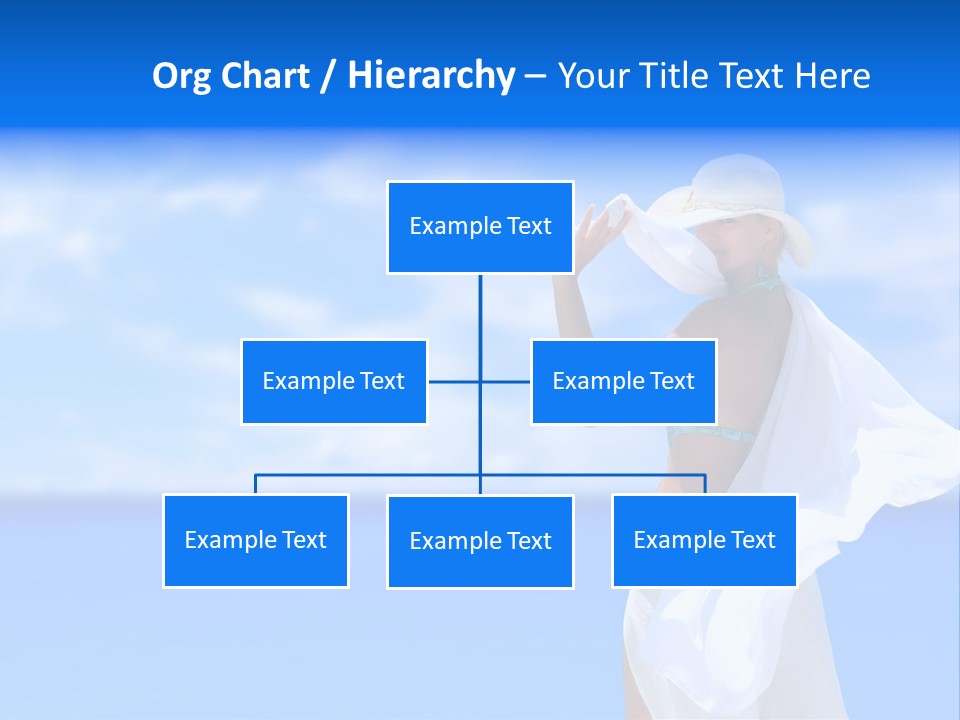 Summer Peaceful Coast PowerPoint Template