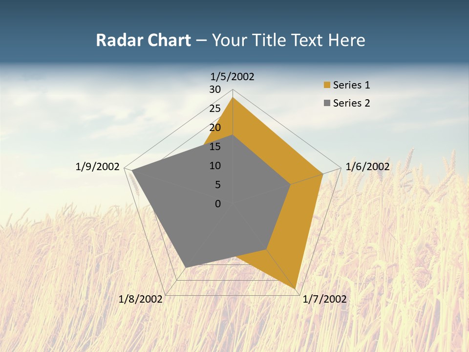 Clear Idyllic Rural PowerPoint Template