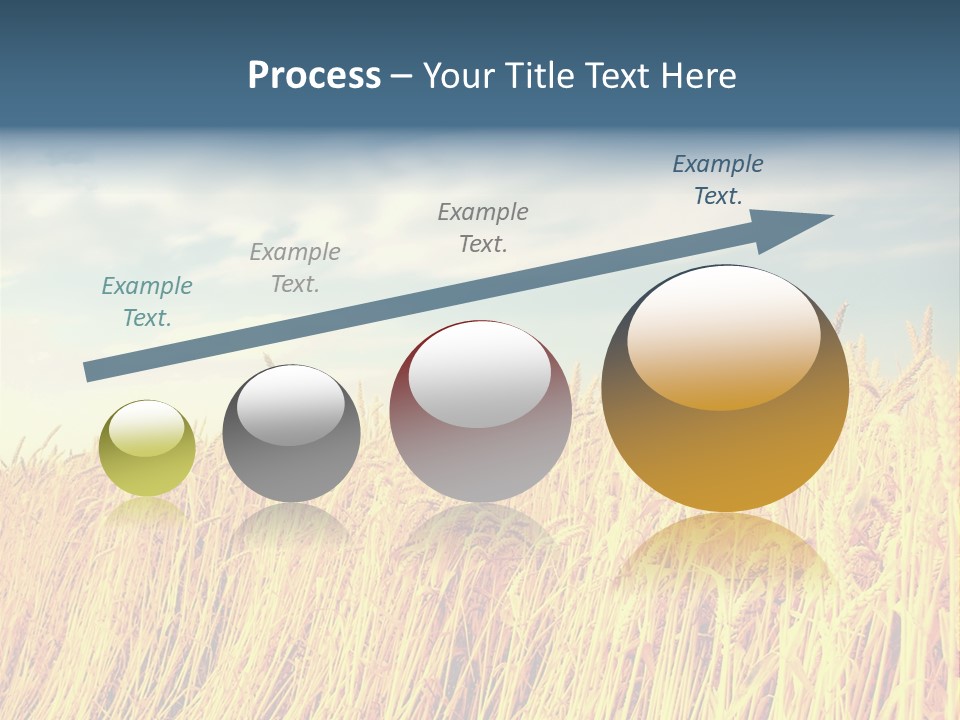 Clear Idyllic Rural PowerPoint Template
