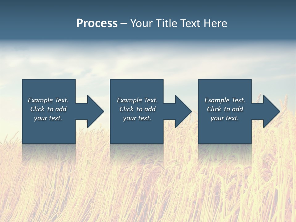 Clear Idyllic Rural PowerPoint Template