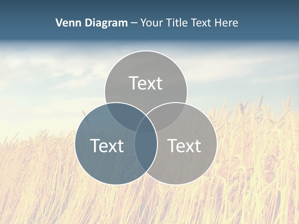 Clear Idyllic Rural PowerPoint Template