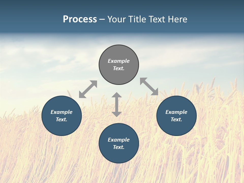 Clear Idyllic Rural PowerPoint Template