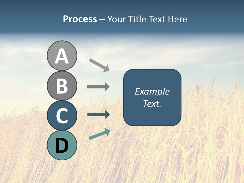 Clear Idyllic Rural PowerPoint Template