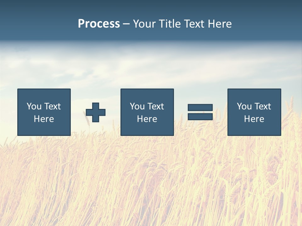 Clear Idyllic Rural PowerPoint Template