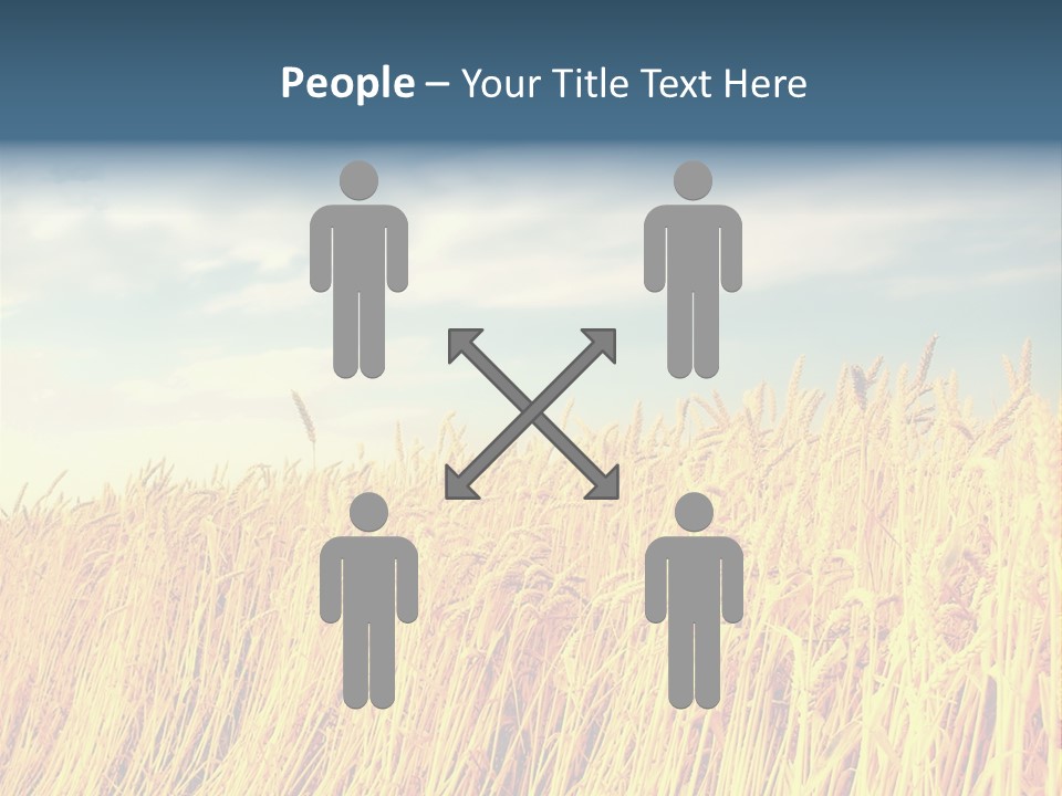 Clear Idyllic Rural PowerPoint Template