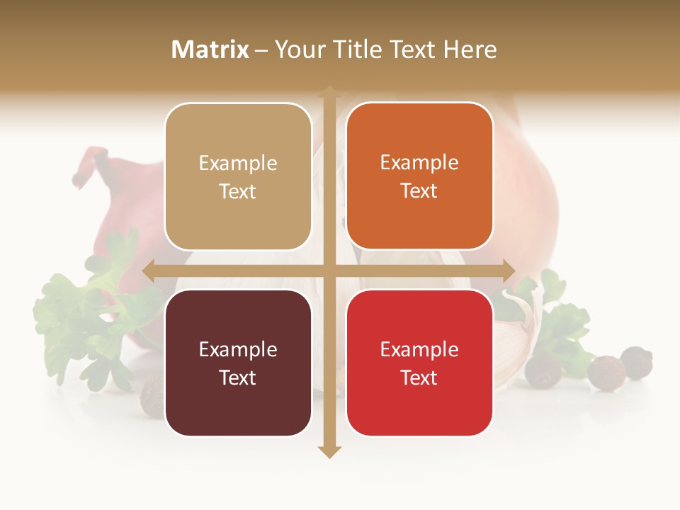 Onion Garlic PowerPoint Template