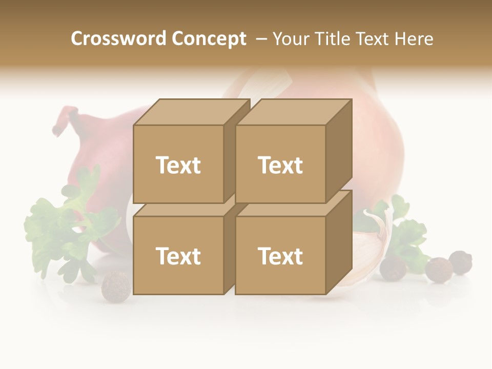 Onion Garlic PowerPoint Template