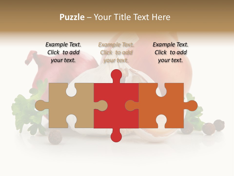 Onion Garlic PowerPoint Template