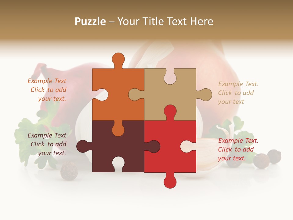 Onion Garlic PowerPoint Template